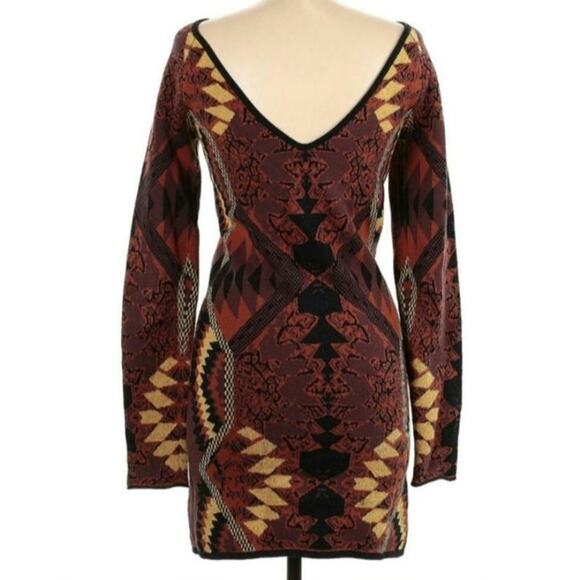 Free People Huntress Of Man Sweater Dress - Picture 2 of 7